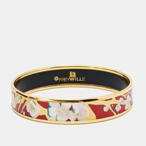 Frey Wille Hommage à Vincent van Gogh L'Amandier Rouge Éclat Bordered Miss Bangle