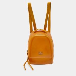 Furla Yellow Rubber Candy Backpack 