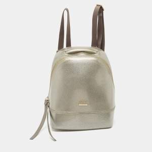 Furla Grey Rubber Candy Backpack