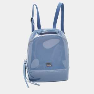 Furla Blue Rubber Candy Backpack