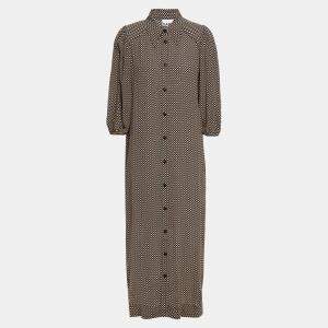 Pre Owned Ganni Viscose Midi Dress EU 40