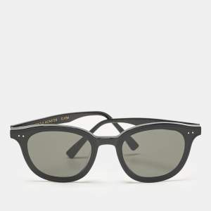 Gentle Monster Black Flatba Lang Square Sunglasses
