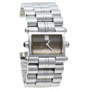 GF Ferre Brown Stainless Steel GF.9004L Quartz Women's Wristwatch 28 mm
