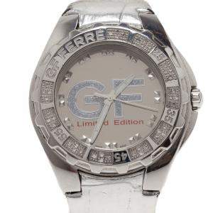 Gianfranco Ferre Mirror Stainless Steel 9040J Limited Edition Diamond Women's Wristwatch 44MM