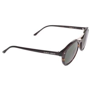 Pre Owned Giorgio Armani Dark Brown Tortoise Frames of Life Sunglasses