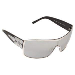 Givenchy Silver/Black Limited Edition SGV 419S Shield Sunglasses