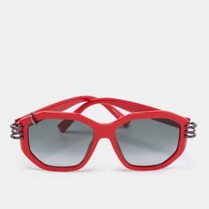 Givenchy Red GV7175/G/S Oversized Square Sunglasses