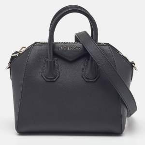 Givenchy Black Leather Mini Antigona Satchel