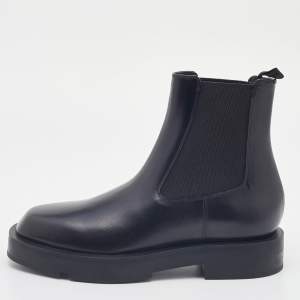 Givenchy Black Leather Ankle Length Boots Size 37