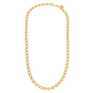 Givenchy Vintage Gold Tone Chain Link Necklace