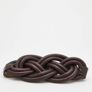 Givenchy Brown Leather Waist Belt M