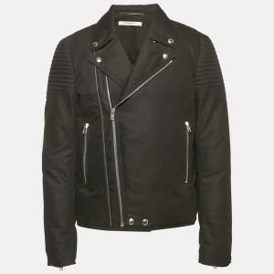 Givenchy Black Cotton Puffer Rider Jacket XXXL
