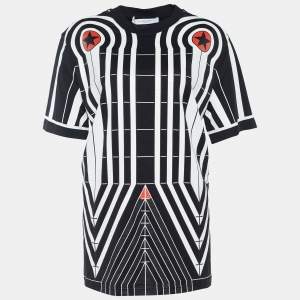 Givenchy Black Robot Print Cotton T-Shirt S