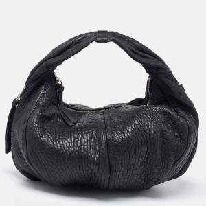Givenchy Black Soft Leather Side Zip Hobo
