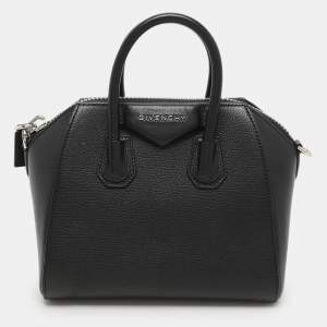 Givenchy Black Leather Mini Antigona Satchel