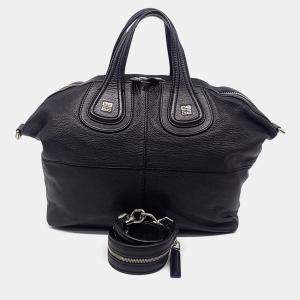 Givenchy Black Leather Nightingale Medium