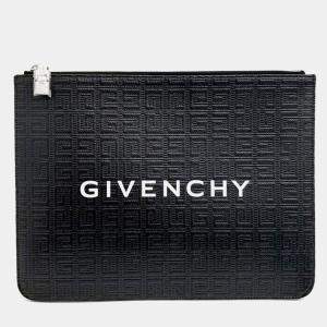 Pre Owned Givenchy Black Leather clutch