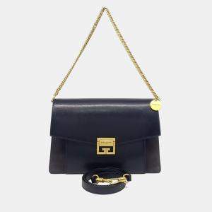 مملوكة مسبقًا Givenchy Black Leather GV3 Medium