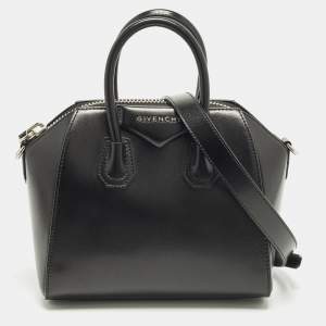 مملوكة مسبقًا Givenchy Antigona Mini Black Leather Satchel