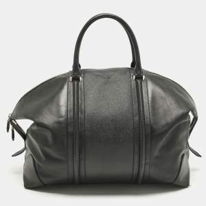 Pre Owned حقيبة يد جيفنشي لوكريزيا دفيل جلد أسود