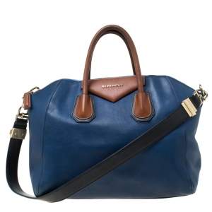 Pre Owned Givenchy Multicolor Leather Antigona Satchel