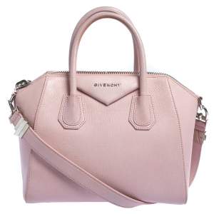 Givenchy Pink Leather Small Antigona Satchel