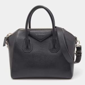 Givenchy Black Leather Small Antigona Satchel