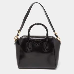 Givenchy Black Leather Small Antigona Satchel