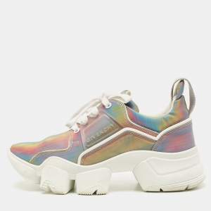 Givenchy Multicolor Polyurethane Jaw Low Top Sneakers Size 38