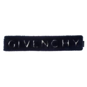مملوكة مسبقًا Givenchy Blue Faux Fur and Leather Bag Strap