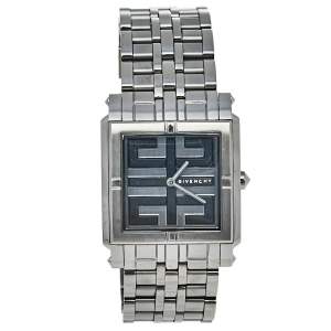 Givenchy Black PVD Coated Stainless Steel G.V. 5262L Women's Wristwatch 32 mm