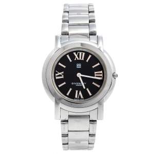 Givenchy Black Stainless Steel Corcovado REG.99773195 Unisex Wristwatch 40 mm