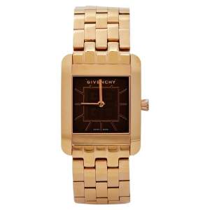 Givenchy Rose Gold Plated Steel GV.5200S Women's Wristwatch 22 mm
