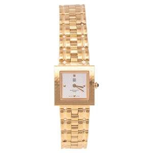 Givenchy White Gold Plated Stainless Steel Asparas REG1558962 Women's Wristwatch 23 mm