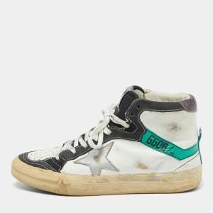 Golden Goose Multicolor Leather Sky Star 2.12 Sneakers Size 37