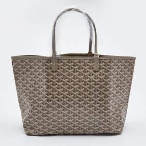 Goyard Beige Goyardine Coated Canvas and Leather Saint Louis PM Tote