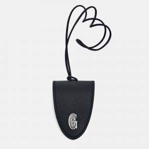 Pre Owned Goyard Black Leather Bag Charm