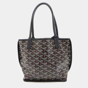 Goyard Black Ange Reversible Anjous Tote Bag