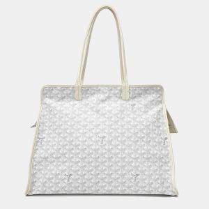 Goyard White PVC Hardy PM bag