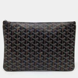 Goyard Black PVC Senna MM bag