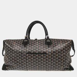 Goyard Black PVC Boeing 55 Duffle Bag