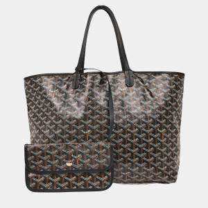 Goyard Black St. Louis PM Tote Handbag