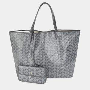 Goyard Grey Goyardine Canvas Saint Louis GM bag