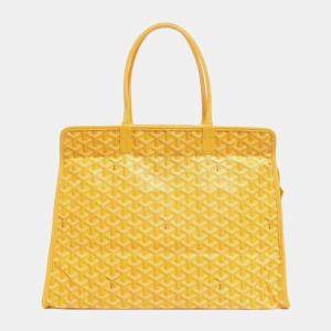 Goyard Yellow Coated Canvas Ardie PM Handbag