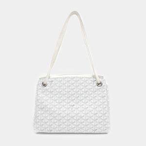 Goyard White PVC Luette PM bag