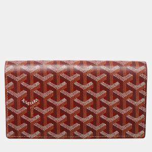 Goyard Richelieu Red Long Wallet