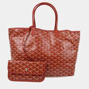 Goyard Red St.Louis PM Tote Bag