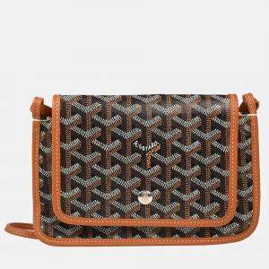 Goyard Black Plumet Shoulder Bag Pochette Wallet