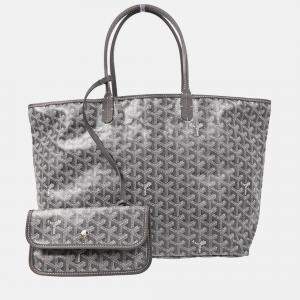 Goyard Gray Saint Louis PM Tote Bag