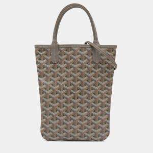 مملوكة مسبقًا Goyard Brown Goyardine Poitiers Claire Voie